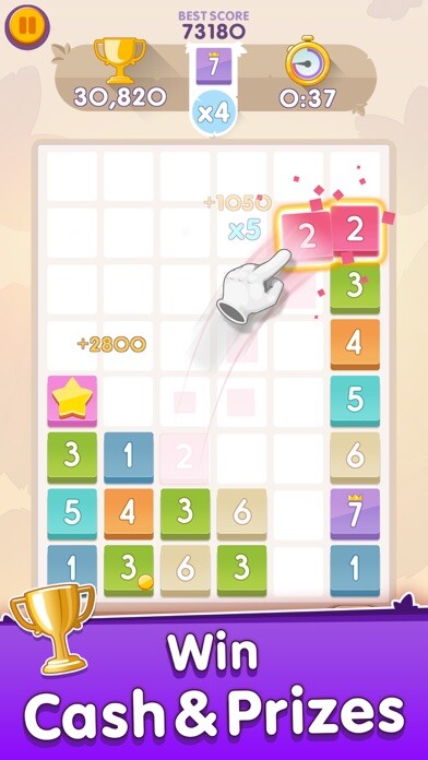 Emulate iPhone app Merge Blitz - New Swipe to Win using MyAndroid Emulate iPhone app Merge Blitz - New Swipe to Win using MyAndroid