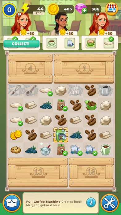 Emulate iPhone app Merge: Cafe Story using MyAndroid Emulate iPhone app Merge: Cafe Story using MyAndroid