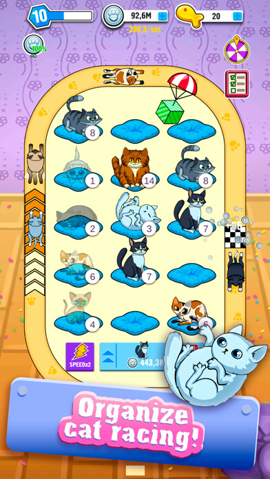 Emulate iPhone app Merge Cats: Idle Tycoon! using MyAndroid Emulate iPhone app Merge Cats: Idle Tycoon! using MyAndroid