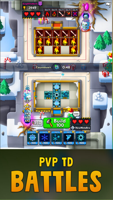 Emulate iPhone app Merge Clash: Tower Defense using MyAndroid