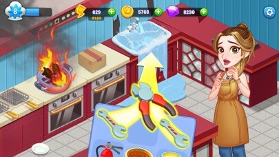 Emulate iPhone app Merge Cooking: Restaurant Game using MyAndroid Emulate iPhone app Merge Cooking: Restaurant Game using MyAndroid