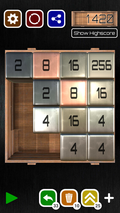 Emulate iPhone app Merge Cubes and Cards using MyAndroid