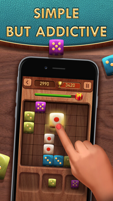 Emulate iPhone app Merge Dice 2: Extreme Block using MyAndroid Emulate iPhone app Merge Dice 2: Extreme Block using MyAndroid
