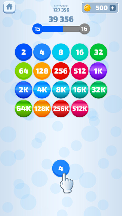 Emulate iPhone app Merge Dots IQ - match numbers using MyAndroid Emulate iPhone app Merge Dots IQ - match numbers using MyAndroid