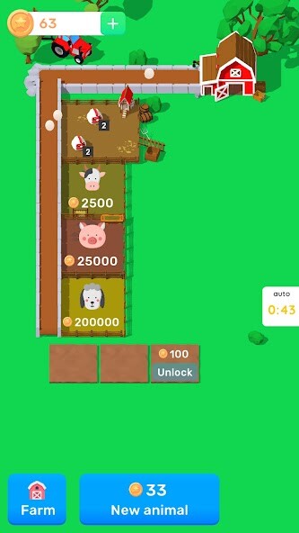 Run android online APK Merge Farm Tycoon from MyAndroid or emulate Merge Farm Tycoon using MyAndroid