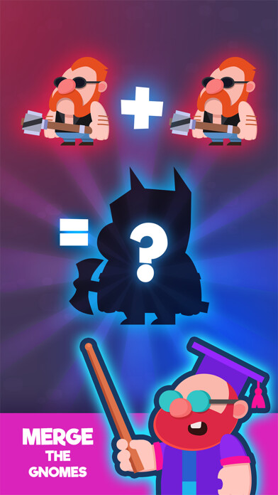 Emulate iPhone app Merge Gnomes - Level Up using MyAndroid Emulate iPhone app Merge Gnomes - Level Up using MyAndroid
