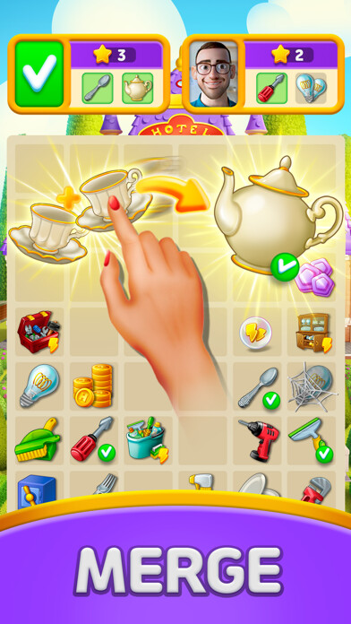 Emulate iPhone app Merge Hotel: Makeover Design using MyAndroid Emulate iPhone app Merge Hotel: Makeover Design using MyAndroid