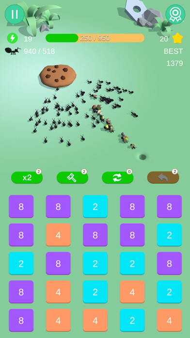 Emulate iPhone app Merge Little Ant! using MyAndroid Emulate iPhone app Merge Little Ant! using MyAndroid