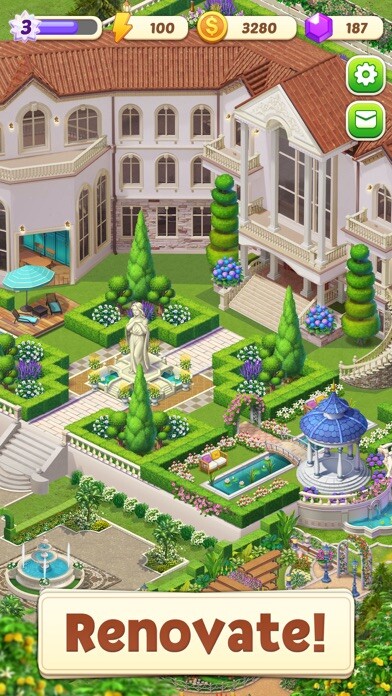 Emulate iPhone app Merge Manor : Sunny House using MyAndroid Emulate iPhone app Merge Manor : Sunny House using MyAndroid