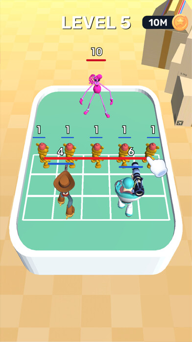 Emulate iPhone app Merge Master: Toy Battle using MyAndroid Emulate iPhone app Merge Master: Toy Battle using MyAndroid