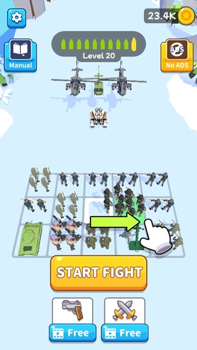 Emulate iPhone app Merge Military using MyAndroid