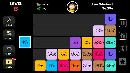 Run android online APK Merge Monkey Z: Merge Numbers from MyAndroid or emulate Merge Monkey Z: Merge Numbers using MyAndroid