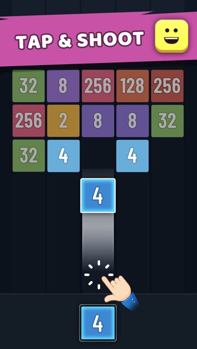 Emulate iPhone app Merge Number - 2048 Block using MyAndroid Emulate iPhone app Merge Number - 2048 Block using MyAndroid