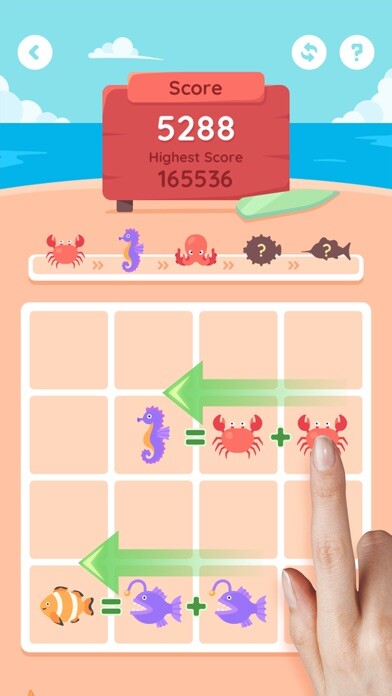 Emulate iPhone app Merge Ocean 2048 using MyAndroid Emulate iPhone app Merge Ocean 2048 using MyAndroid