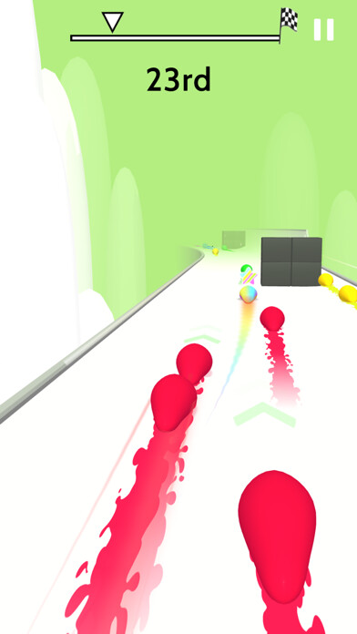 Emulate iPhone app Merge Race using MyAndroid