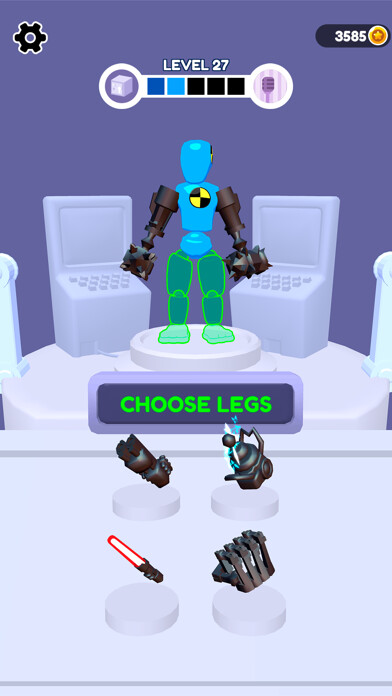 Emulate iPhone app Merge Ragdoll Fighting using MyAndroid
