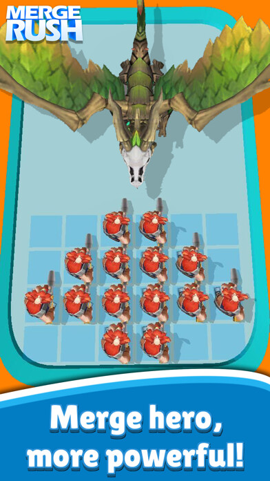 Emulate iPhone app Merge Rush: Dragon War using MyAndroid Emulate iPhone app Merge Rush: Dragon War using MyAndroid