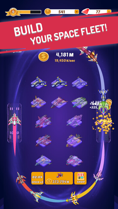 Emulate iPhone app Merge Spaceships - Idle Game using MyAndroid Emulate iPhone app Merge Spaceships - Idle Game using MyAndroid
