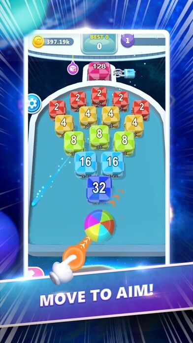 Emulate iPhone app Merge Star 2048 using MyAndroid Emulate iPhone app Merge Star 2048 using MyAndroid