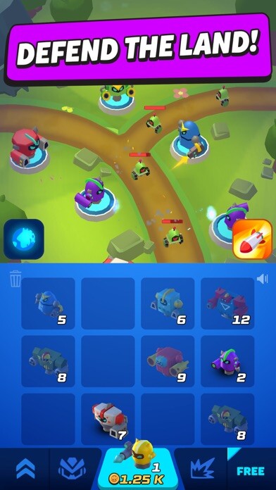 Emulate iPhone app Merge Tower Bots using MyAndroid