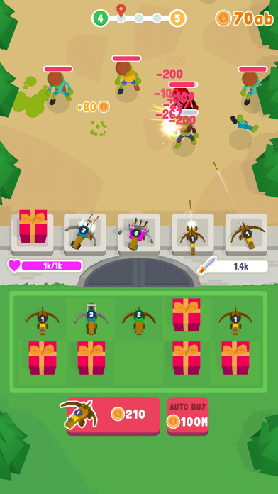 Emulate iPhone app Merge Tower  Zombie Defense using MyAndroid