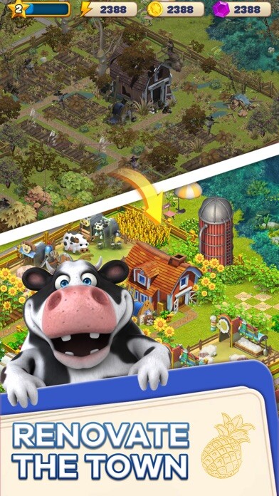 Emulate iPhone app Merge Town : Design Farm using MyAndroid Emulate iPhone app Merge Town : Design Farm using MyAndroid