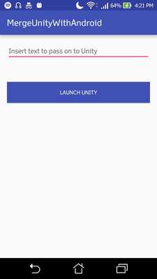 Emulate Android APK Merge Unity With Native Android Demo Emulate Android APK Merge Unity With Native Android Demo