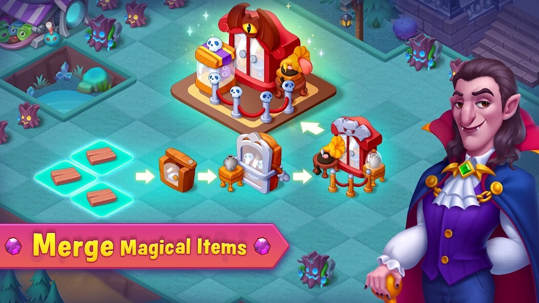 Run android online APK Merge Vampire: Monster Mansion from MyAndroid or emulate Merge Vampire: Monster Mansion using MyAndroid Run android online APK Merge Vampire: Monster Mansion from MyAndroid or emulate Merge Vampire: Monster Mansion using MyAndroid