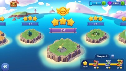 Emulate iPhone app Mergical - Match Island Game using MyAndroid Emulate iPhone app Mergical - Match Island Game using MyAndroid