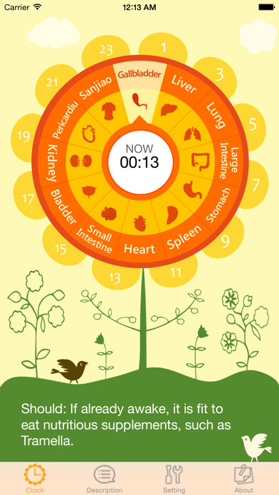 Run android online APK Meridian Health Clock from MyAndroid or emulate Meridian Health Clock using MyAndroid