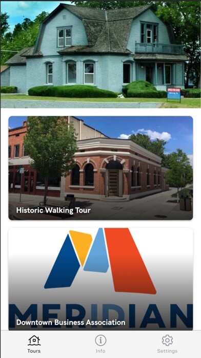 Emulate iPhone app Meridian Historic Tour using MyAndroid Emulate iPhone app Meridian Historic Tour using MyAndroid