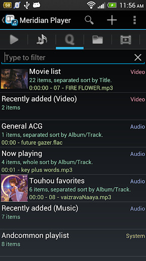 Run android online APK Meridian Player from MyAndroid or emulate Meridian Player using MyAndroid