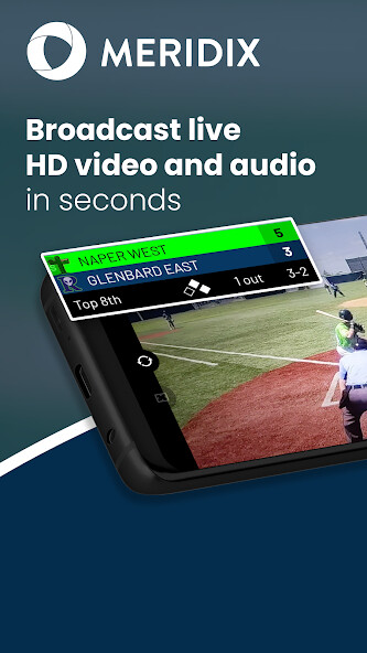 Emulate iPhone app Meridix Live Broadcaster using MyAndroid