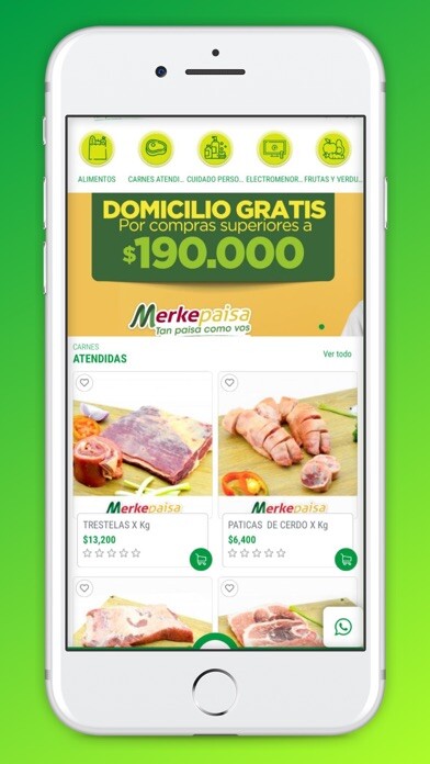 Emulate iPhone app Merkepaisa - Merca a domicilio using MyAndroid Emulate iPhone app Merkepaisa - Merca a domicilio using MyAndroid