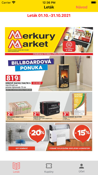 Emulate iPhone app Merkury Market SK using MyAndroid Emulate iPhone app Merkury Market SK using MyAndroid