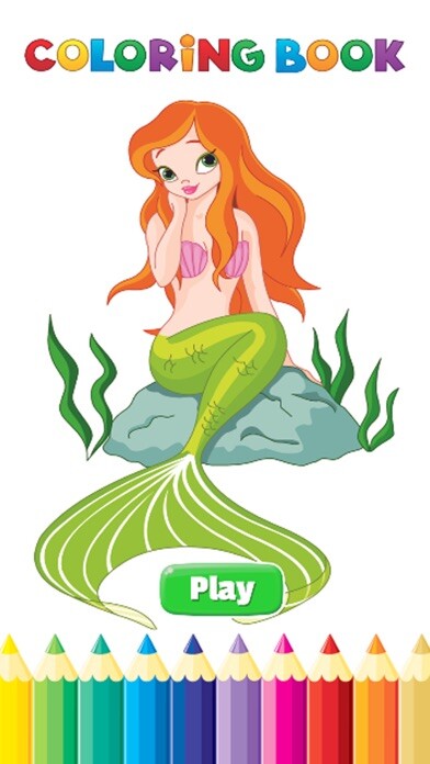 Emulate iPhone app Mermaid Art Coloring Book - Activities for Kid using MyAndroid Emulate iPhone app Mermaid Art Coloring Book - Activities for Kid using MyAndroid