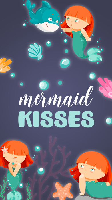 Emulate iPhone app Mermaid Kisses Emojis Stickers using MyAndroid