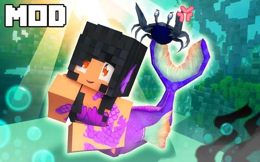 Run android online APK Mermaid Mod for Minecraft 2021 from MyAndroid or emulate Mermaid Mod for Minecraft 2021 using MyAndroid