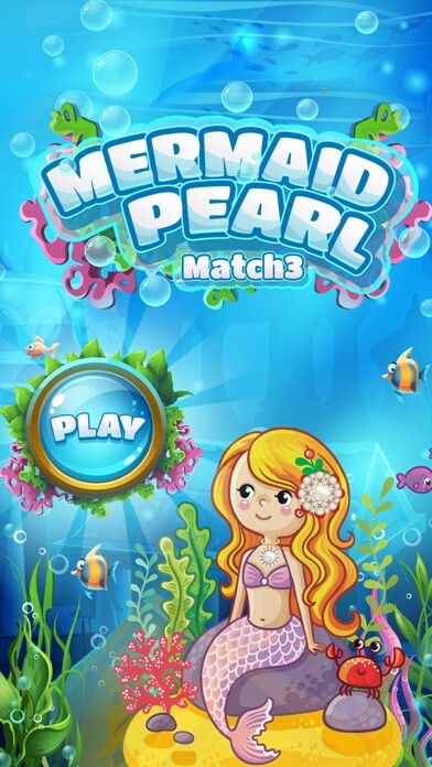 Emulate iPhone app Mermaid Pearl - Match 3 using MyAndroid