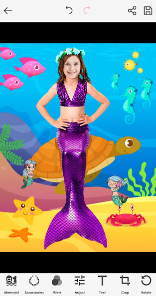 Emulate Mermaid Photo Editor from MyAndroid or run Mermaid Photo Editor using MyAndroid