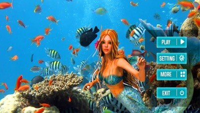 Emulate iPhone app Mermaid Princess Adventure 3D using MyAndroid Emulate iPhone app Mermaid Princess Adventure 3D using MyAndroid