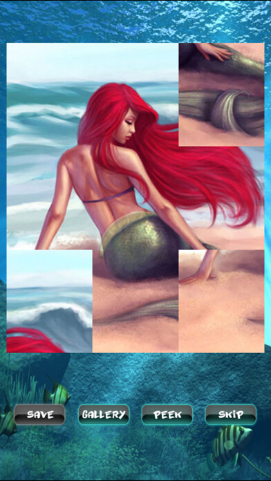 Emulate iPhone app Mermaid Puzzles using MyAndroid Emulate iPhone app Mermaid Puzzles using MyAndroid
