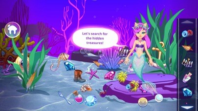 Emulate iPhone app Mermaid Spa Makeover using MyAndroid