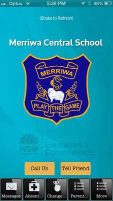 Emulate Android APK Merriwa Central School