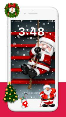 Emulate Android APK Merry Christmas pattern lock screens  wallpapers