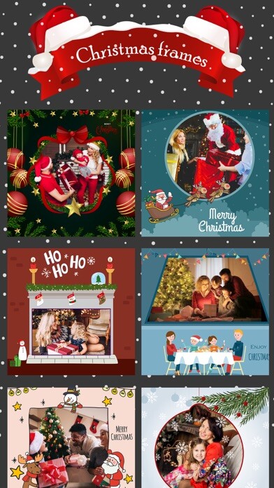 Emulate iPhone app Merry Christmas Photo Frames A using MyAndroid Emulate iPhone app Merry Christmas Photo Frames A using MyAndroid