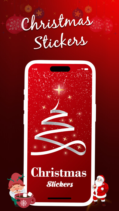 Emulate iPhone app Merry Christmas Sticker 2022 using MyAndroid