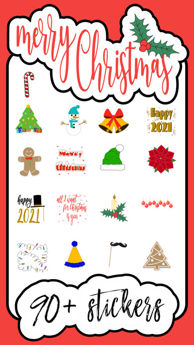 Emulate iPhone app Merry Christmas! Sticker Pack using MyAndroid Emulate iPhone app Merry Christmas! Sticker Pack using MyAndroid