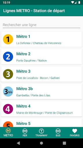 Run android online APK MesDeparts from MyAndroid or emulate MesDeparts using MyAndroid