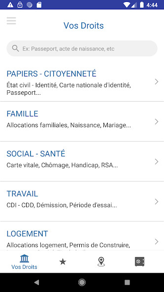 Run android online APK Mes démarches - Vos droits from MyAndroid or emulate Mes démarches - Vos droits using MyAndroid Run android online APK Mes démarches - Vos droits from MyAndroid or emulate Mes démarches - Vos droits using MyAndroid